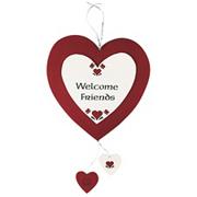 Wooden Heart Mobile