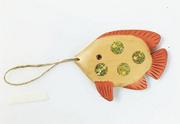 Unfinished Wooden Fish Medium (set of 6)