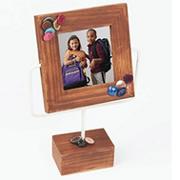 Unfinished Wood Pedestal Frame