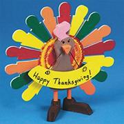 Unfinished Wooden Turkey (pack of 6)