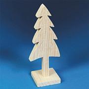 Unfinished Wooden Pine Trees (pack of 6)