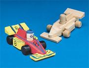 Mini Unfinished Wood Race Cars (pack of 12)