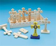 More info about Wooden Cross Set (set of 12) Wooden Cross Set (set of 12)