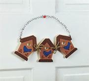 Triple Birdhouse Hanger