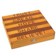 Wood Cigar Box, Unfinished