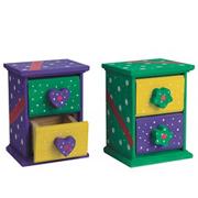 Unfinished Wood Mini Drawers (pack of 2)