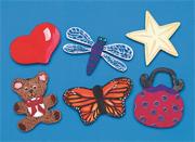 Unfinished Wooden Cutouts, Fantastic Fun (pack of 36)