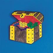 More info about Wood Treasure Chest Magnet (pack of 12) Wood Treasure Chest Magnet (pack of 12)