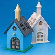 Unfinished Wooden Church, Unassembled