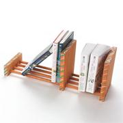 Unfinished Wood Dowel Book Rack