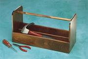 Wood Tool Box, Unfinished, Unassembled
