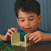 Unfinished Wood Bug Cage Kit (pack of 8)