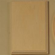 Unfinished Pine Plaque, Rectangle, 5"x7"