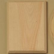 Unfinished Rectangular Pine Plaque, 6"x8"