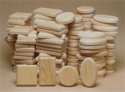 Unfinished Medium Plaque Assortment (pack of 72)