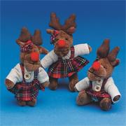 Christmas Reindeer Key Chain  (pack of 12)